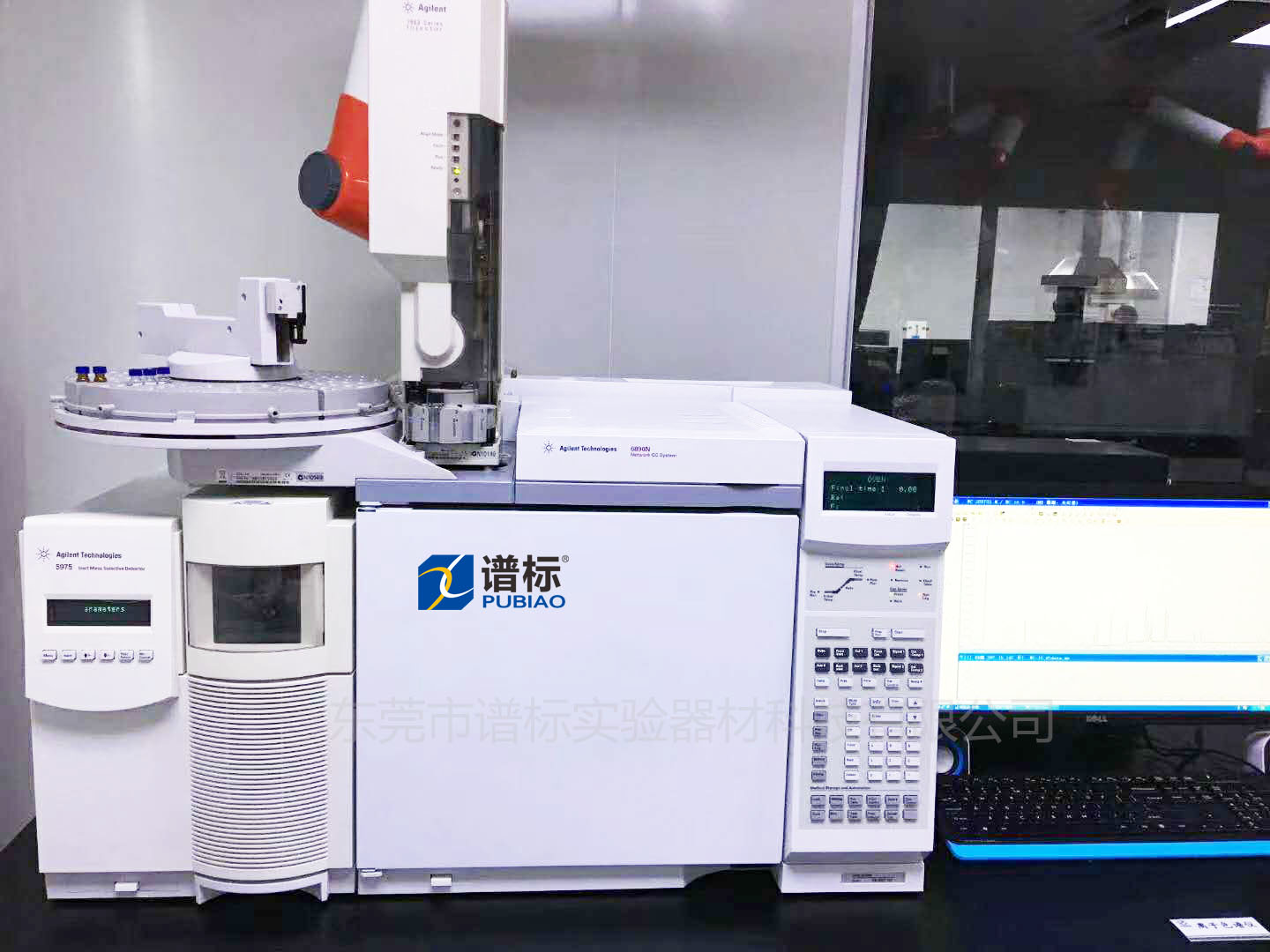 7月6日汕頭某檢測公司租賃安捷倫二手GCMS 6890-5975 /時(shí)間快、操作便捷