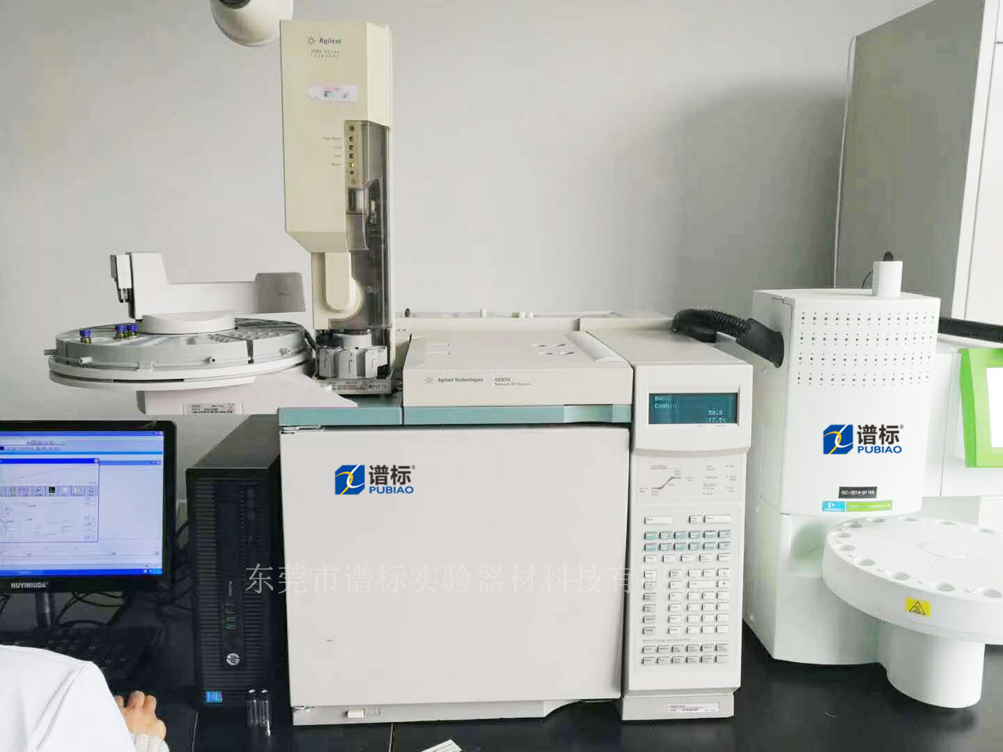 8月6日，寧夏某大型檢測集團(tuán)購買我司安捷倫氣相色譜（GC）6890N＋FID＋ECD＋7689盤塔